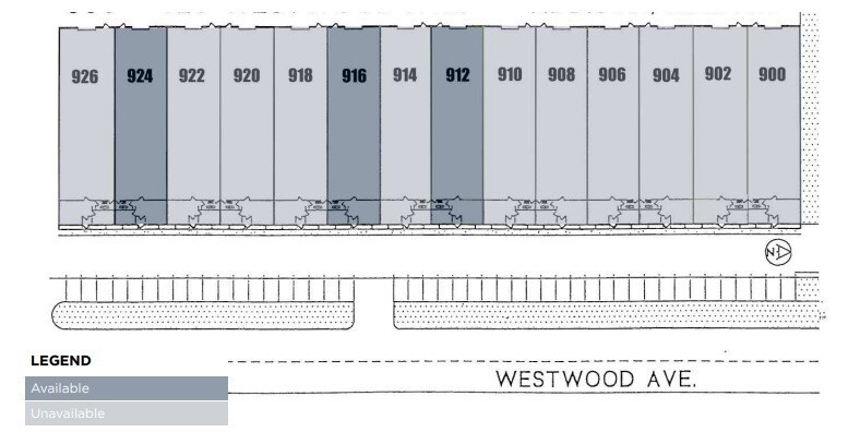 More Photos Of 900-926 S Westwood Ave, Addison Warehouse For Lease
