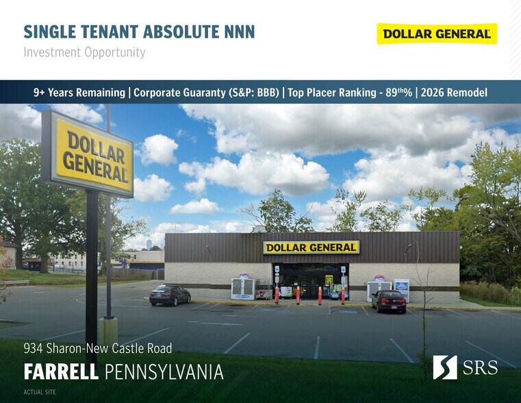 Primary Photo Of 934 Sharon New Castle Rd, Farrell Storefront For Sale