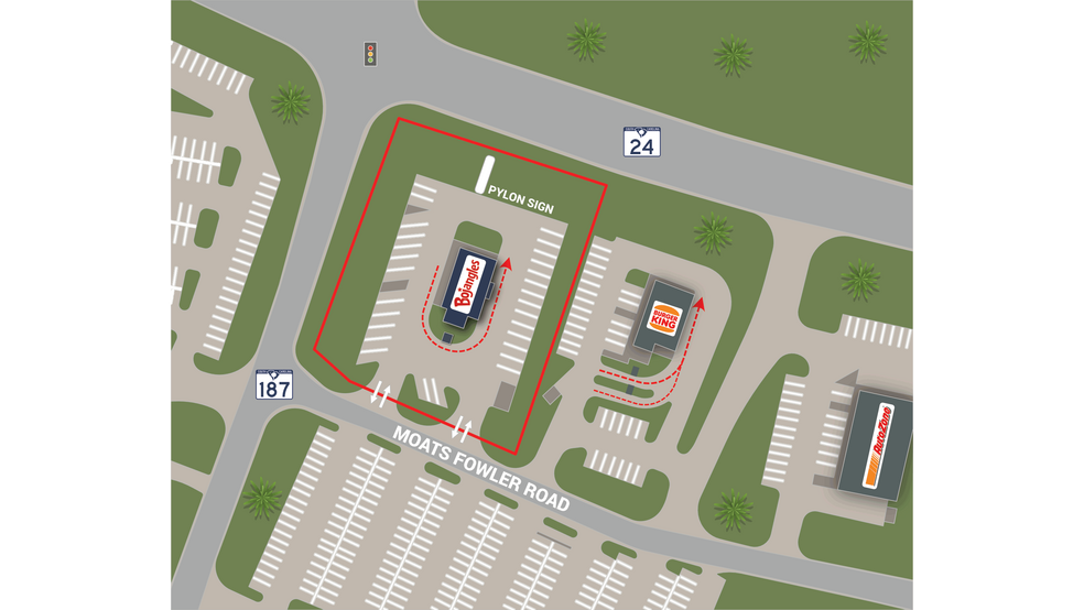 Primary Photo Of 4377 Highway 24, Anderson Fast Food For Sale