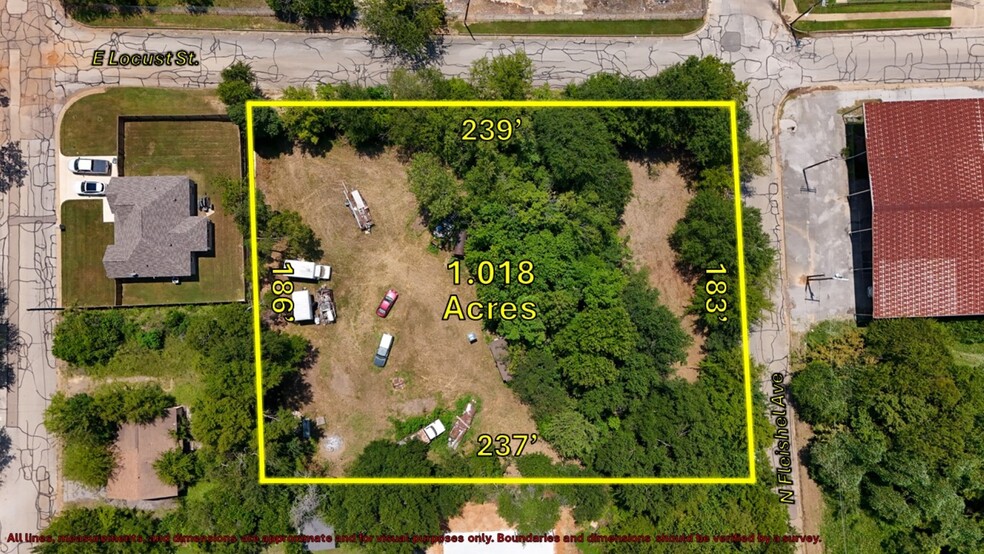 Primary Photo Of 1104 Locust St, Tyler Land For Sale