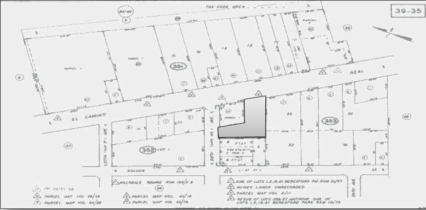 More Photos Of 2820 S El Camino Real, San Mateo Land For Sale