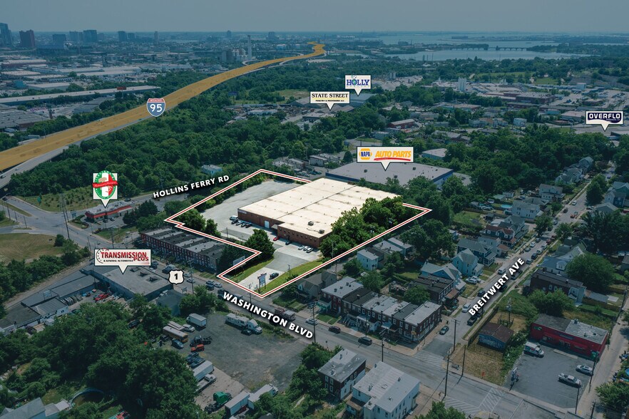 More Photos Of 2331-2339 Washington Blvd, Baltimore Warehouse For Lease