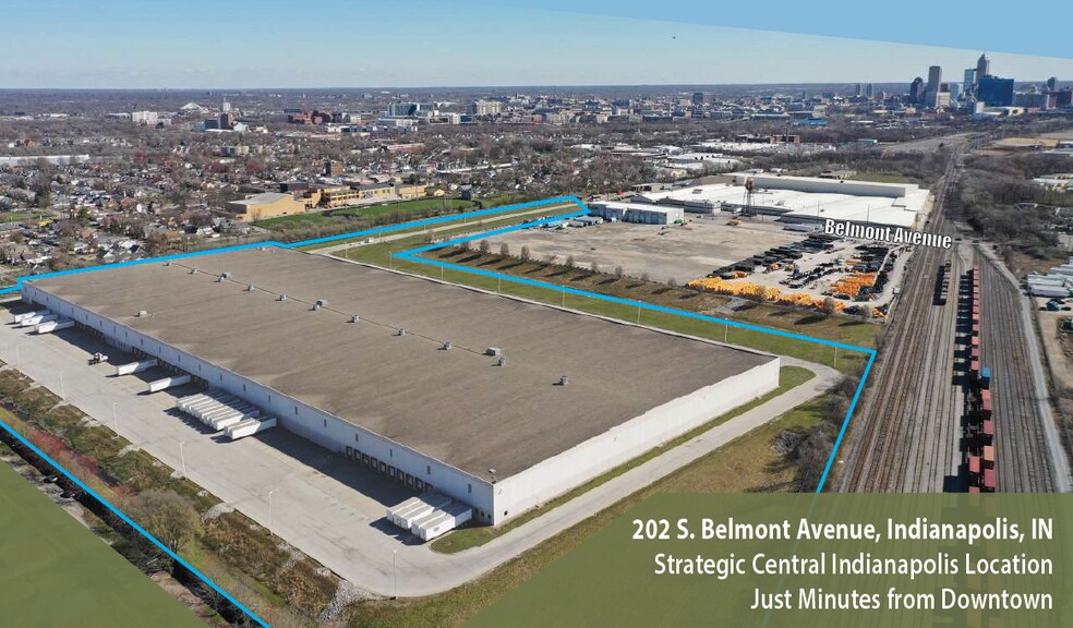 Primary Photo Of 202 S Belmont Ave, Indianapolis Distribution For Lease