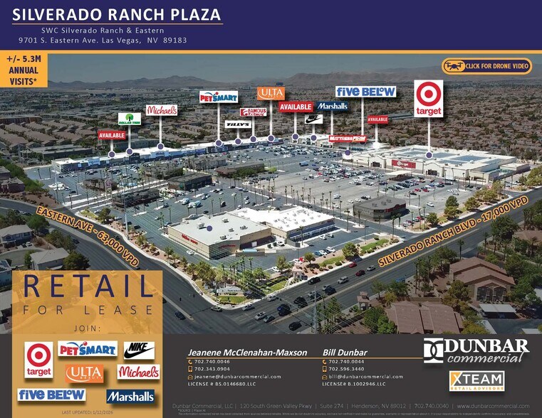 Primary Photo Of 9701-9893 S Eastern Ave, Las Vegas Unknown For Lease