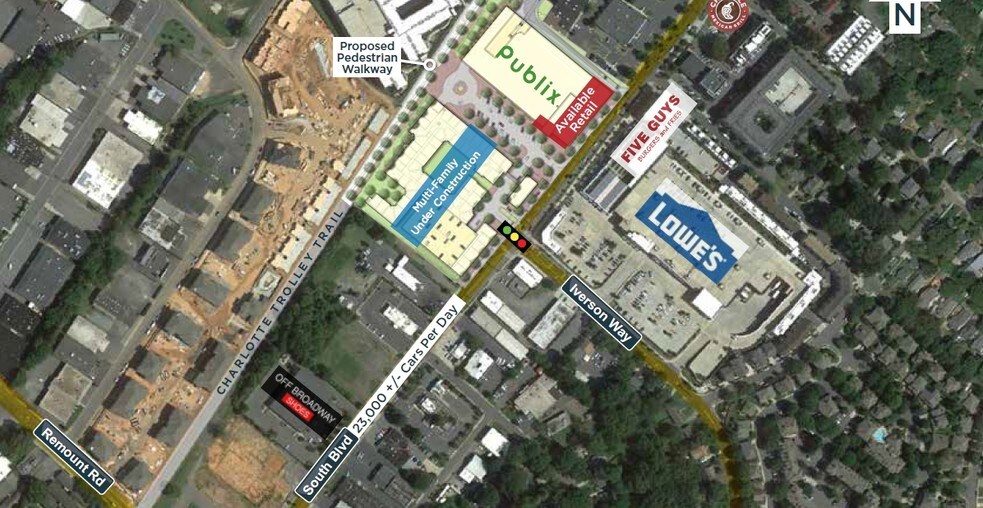 More Photos Of 2222 South Blvd, Charlotte General Retail For Lease