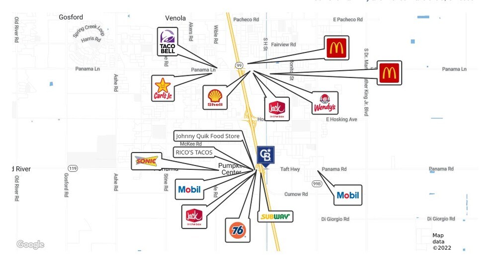 More Photos Of Taft Hwy @ H street, Bakersfield Land For Lease