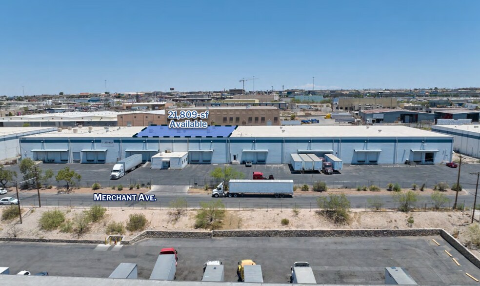 More Photos Of 7157 Merchant Ave, El Paso Warehouse For Lease