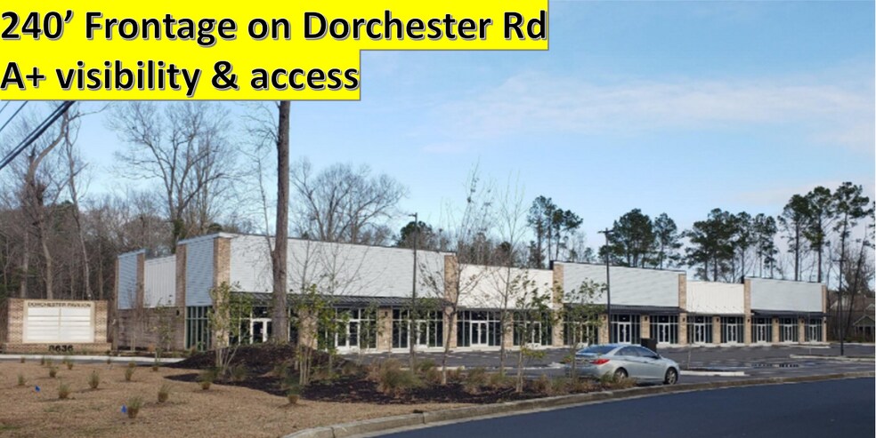 More Photos Of 8636 Dorchester Rd, North Charleston Storefront For Lease