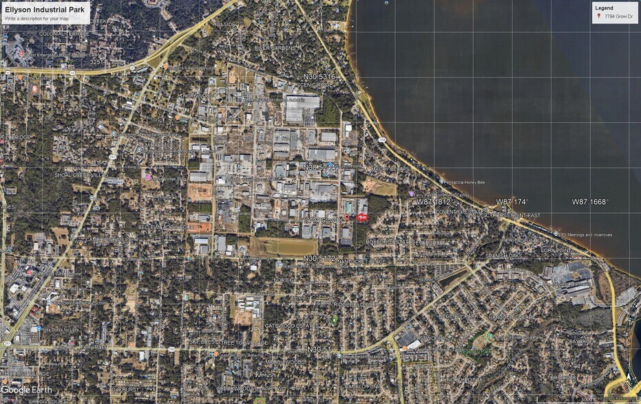 More Photos Of 7794 Grow Dr, Pensacola Office For Lease