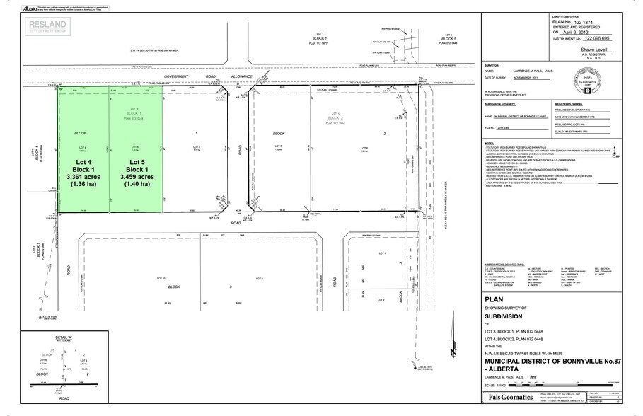 More Photos Of Bonnyville Industrial Pk, Bonnyville Land For Sale