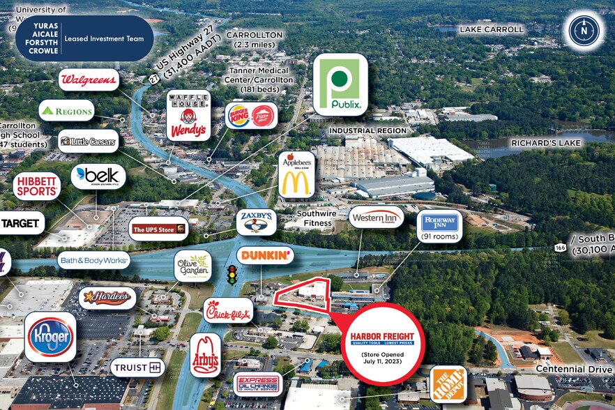 More Photos Of 1202 S Park St, Carrollton Freestanding For Sale