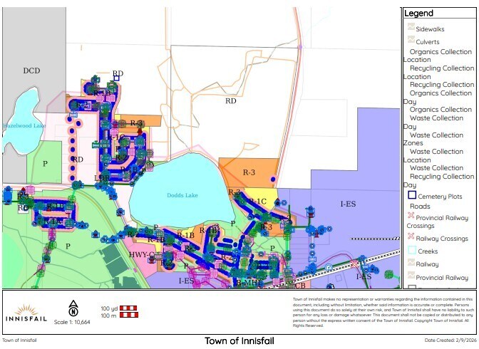 More Photos Of 5901 50 Ave, Innisfail Land For Sale