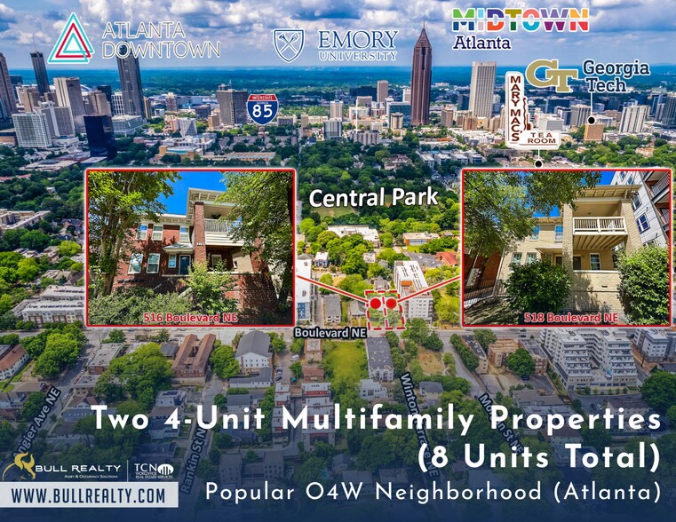 Primary Photo Of 516 NE Boulevard, Atlanta Apartments For Sale