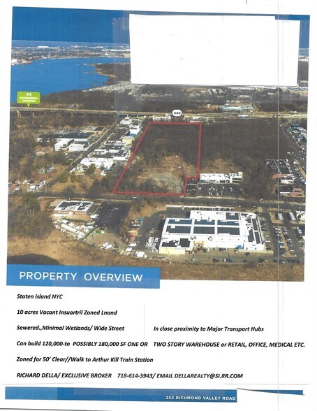 Primary Photo Of 253 RICHMOND VALLEY ROAD Rd, Staten Island Land For Sale