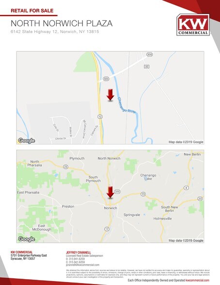 More Photos Of 6142 State Highway 12, Norwich Unknown For Lease