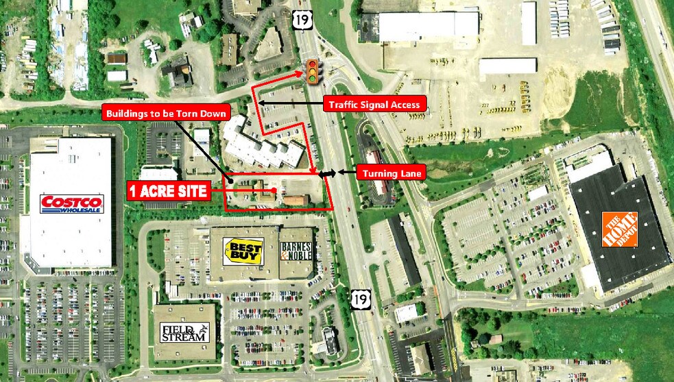 More Photos Of 20315 Rt 19, Cranberry Township Land For Lease