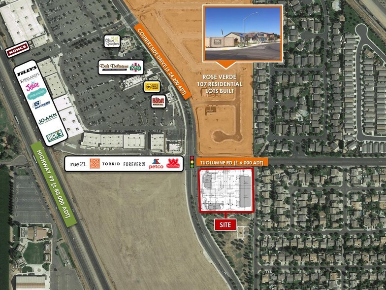 More Photos Of 2530 W Tuolumne Rd, Turlock Land For Lease