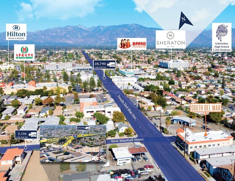 More Photos Of 1900 S Del Mar Ave, San Gabriel Storefront Retail Office For Sale