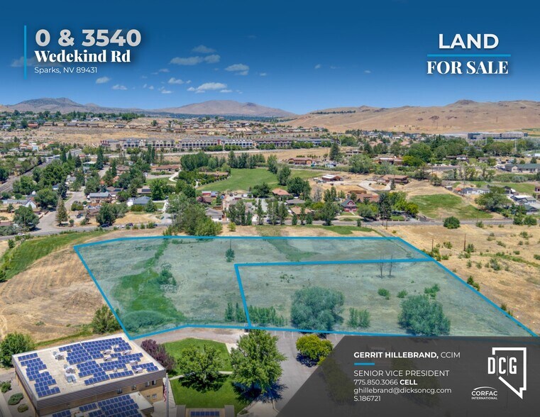 More Photos Of 3540 Wedekind Rd, Sparks Land For Sale