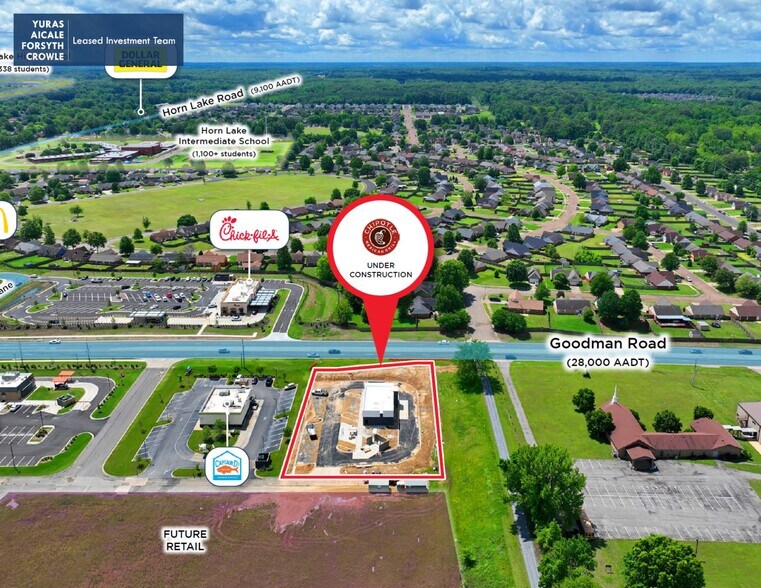 More Photos Of 4354 Goodman Rd, Horn Lake Fast Food For Sale