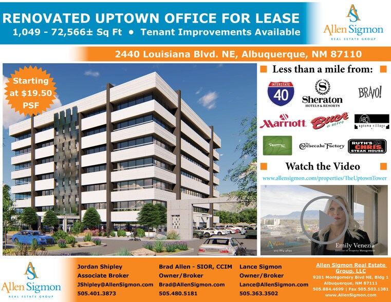 More Photos Of 2440 Louisiana Blvd NE, Albuquerque Office For Lease