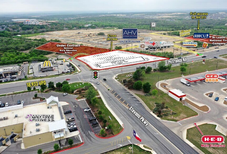 More Photos Of Potranco Road @ Stevens Parkway, San Antonio Storefront For Lease