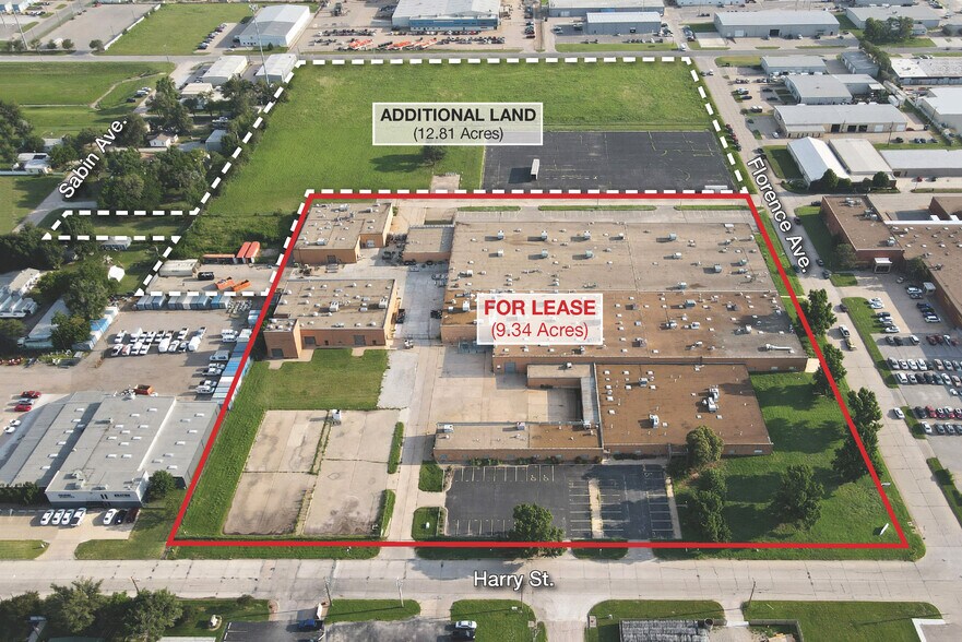 More Photos Of 4200 W Harry St, Wichita Warehouse For Lease