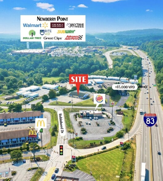 Primary Photo Of 1570 Robinhood Dr, Etters Restaurant For Lease