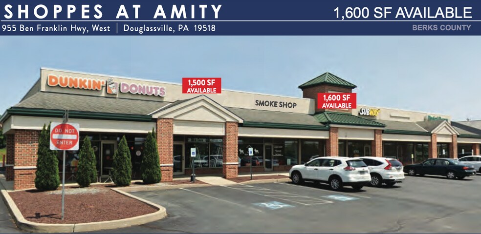 More Photos Of 955 Benjamin Franklin Hwy, Douglassville Storefront For Lease