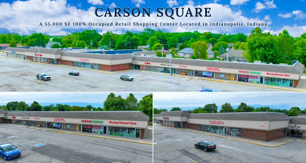 Primary Photo Of 3119-3149 E Thompson Rd, Indianapolis Freestanding For Sale