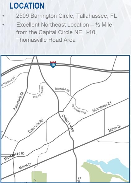 More Photos Of 2509 Barrington Cir, Tallahassee Office For Sale