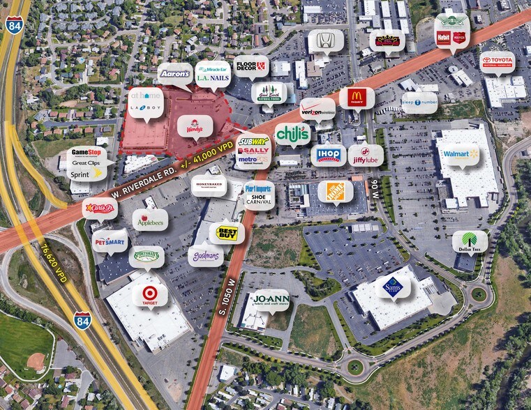 More Photos Of 1074-1078 W Riverdale Rd, Riverdale Freestanding For Lease