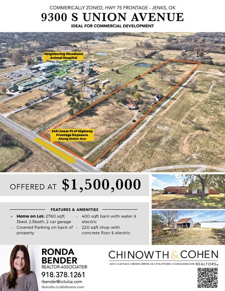 More Photos Of 9300 S Union Ave, Tulsa Land For Sale