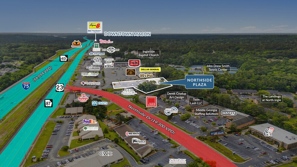 More Photos Of 3200 Northside Dr, Macon Department Store For Sale