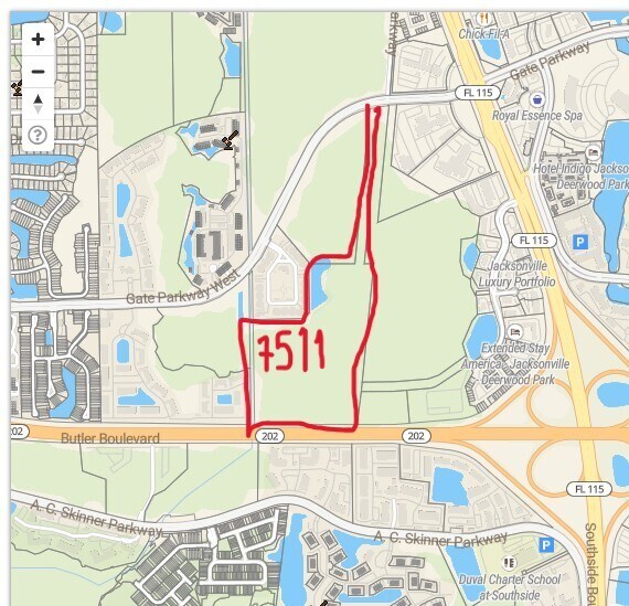 More Photos Of N 0 Gate Parkway Blvd, Jacksonville Land For Sale