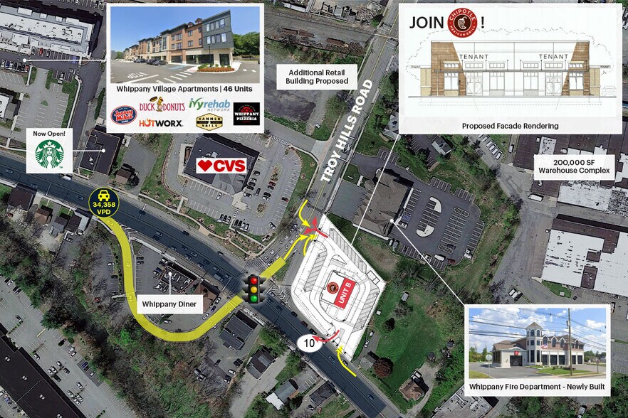 Primary Photo Of 352 State Route 10, Whippany General Retail For Sale