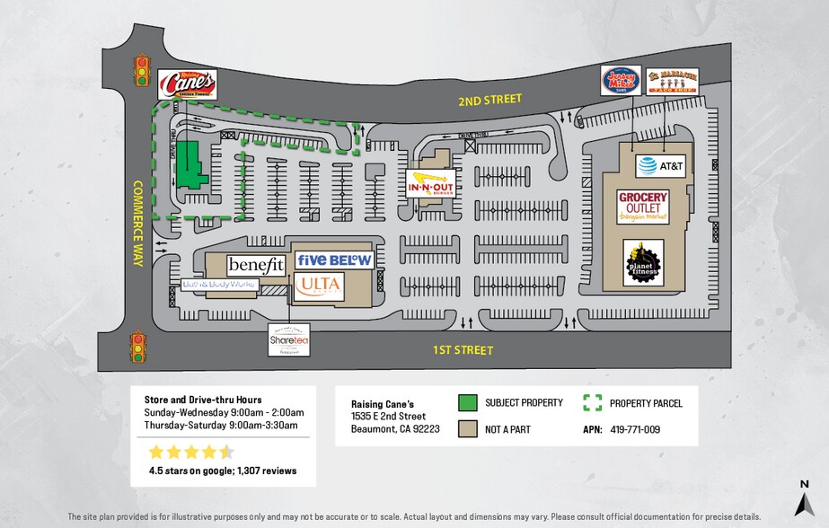 More Photos Of 1535 E Second St, Beaumont Fast Food For Sale