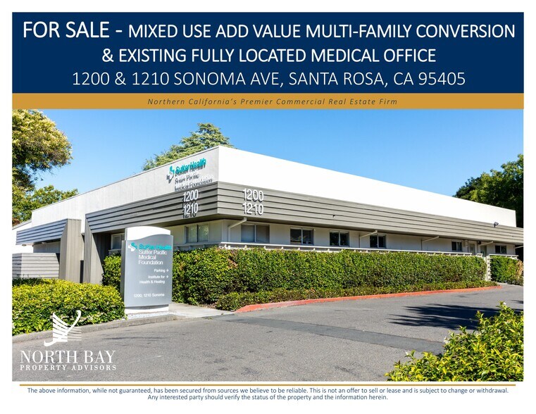 Primary Photo Of , Santa Rosa Office For Sale