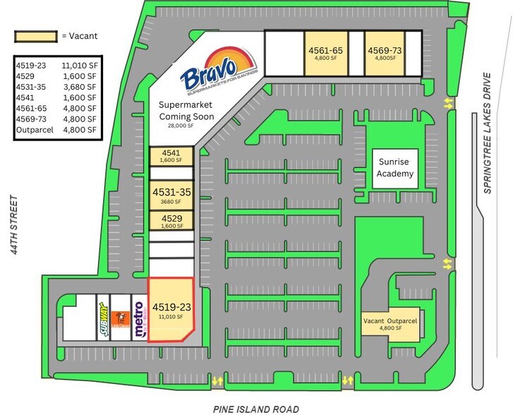 More Photos Of 4505-4599 N Pine Island Rd, Sunrise Freestanding For Lease