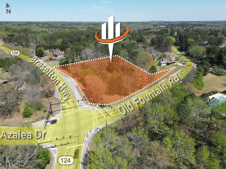 Primary Photo Of 1207 Braselton Hwy, Lawrenceville Land For Sale