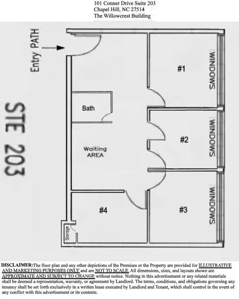 More Photos Of 101 Conner Dr, Chapel Hill Medical For Lease