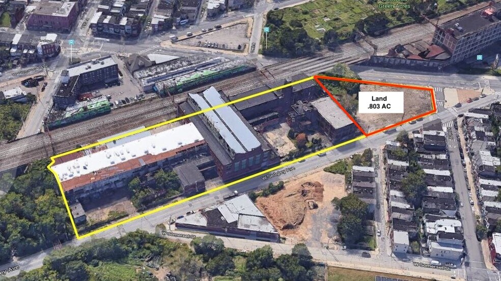 More Photos Of 1846 W Sedgley Ave, Philadelphia Land For Lease