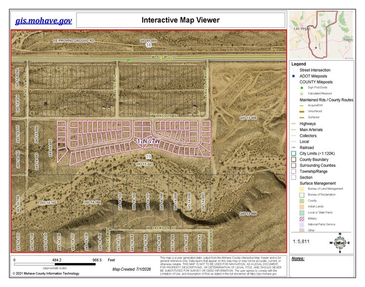 Primary Photo Of Lincoln St, Yucca Land For Sale