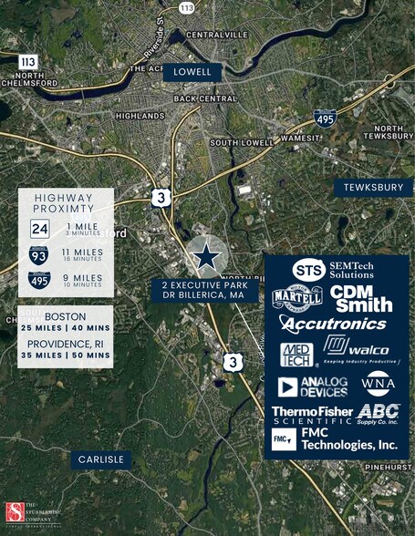 More Photos Of 2 Executive Park Dr, North Billerica Warehouse For Sale