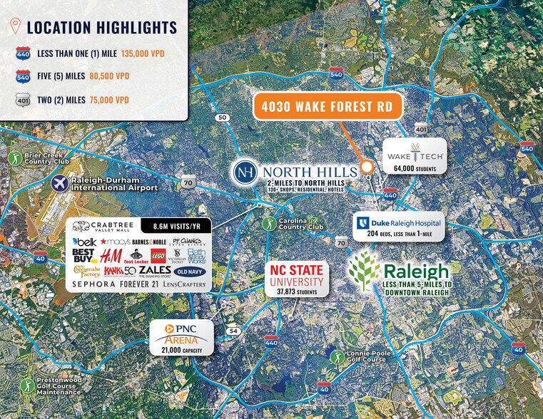 More Photos Of 4030 Wake Forest Rd, Raleigh Office For Sale