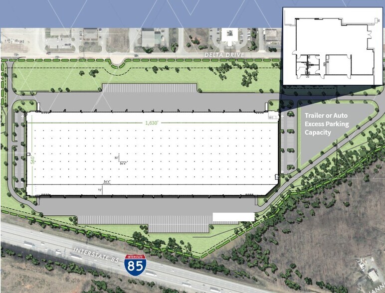 More Photos Of 1500 Delta Dr, Gastonia Distribution For Lease