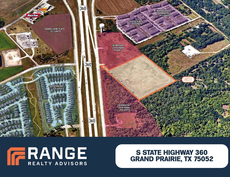 Primary Photo Of S State 360 Hwy, Grand Prairie Land For Sale