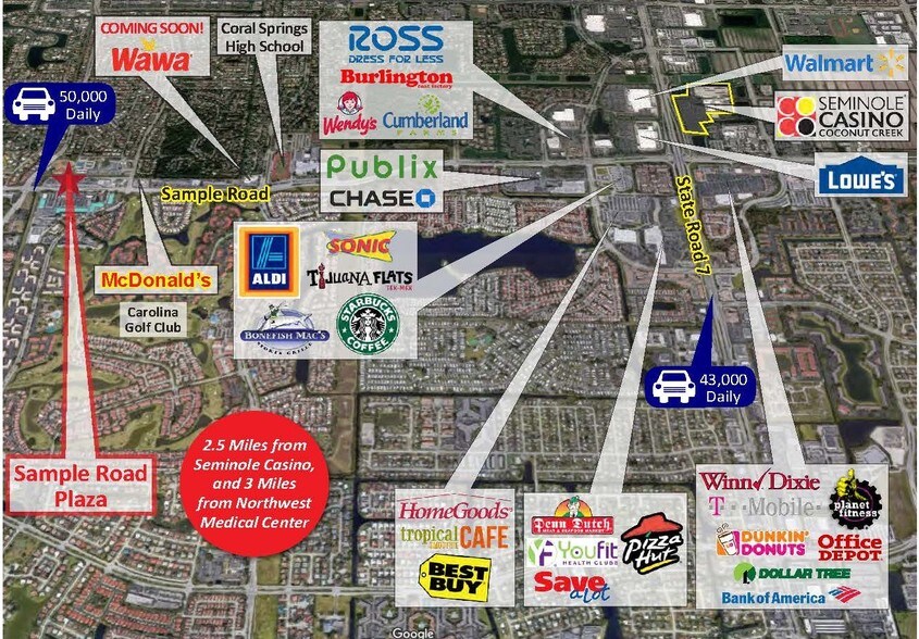 More Photos Of 8031-8041 W Sample Rd, Coral Springs Storefront For Lease