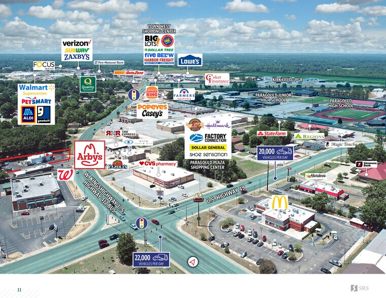 More Photos Of 1606 W Kingshighway, Paragould Restaurant For Sale