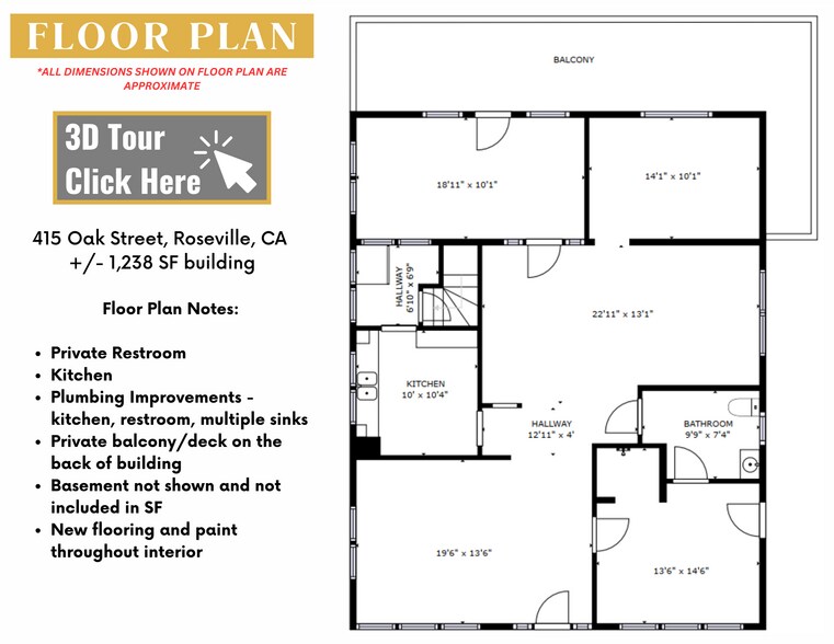 More Photos Of 415 Oak St, Roseville Office For Sale